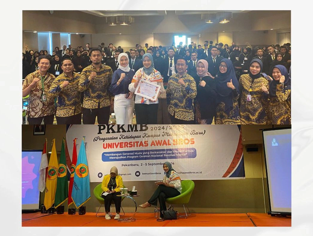 Cut Diana Putri,S.H membahas tentang Membangun Growth Mindset Dalam Diri untuk Menghadapi Perkembangan Teknologi di Era di PKKMB UAB